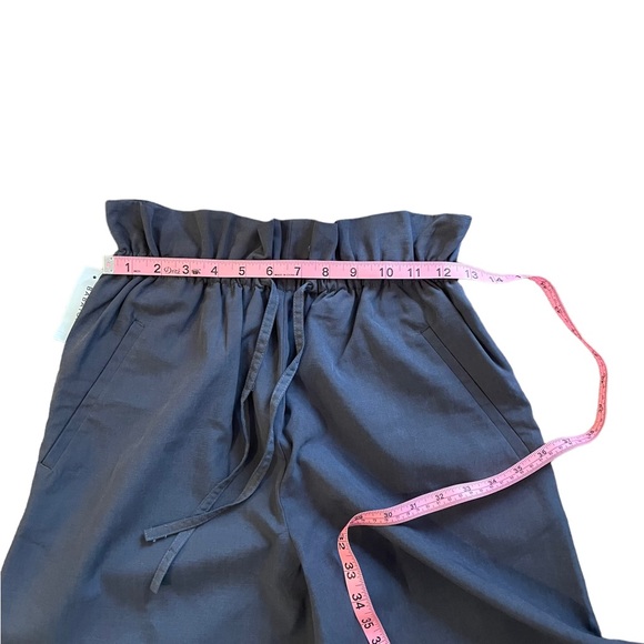 ARITZIA The Group Babaton The Kerri Pant Wide Leg Cropped in Periscope New - Picture 10 of 12